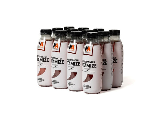 NUTRIATHLETIC | Sports Water Shield | Caribbean Hibiscus,12 Stück