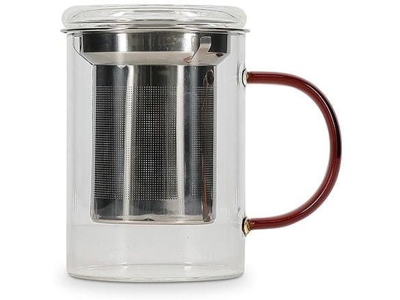 ONA | Teetasse mit Filter Liv | Fassungsvermögen: 43 cl, Amber