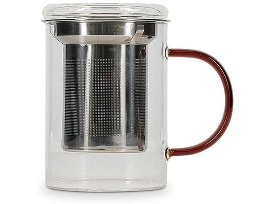ONA | Teetasse mit Filter Liv | Fassungsvermögen: 43 cl, Amber