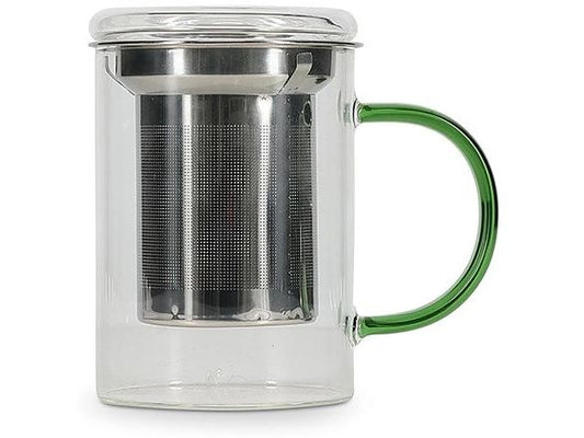ONA | Teetasse mit Filter Liv | Fassungsvermögen: 43 cl, Green