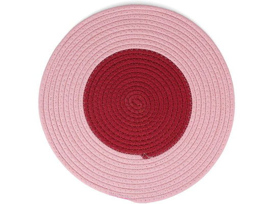 ONA | Tischset Piff | 1 Stück, 35 cm, Blush Pink