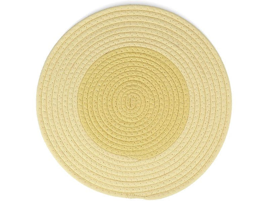 ONA | Tischset Piff | 1 Stück, 35 cm, Sunny Yellow