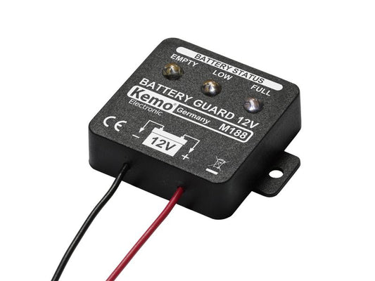 Kemo | Electonic Batteriewächter M188 | 12 V DC Ladezustandsanzeige