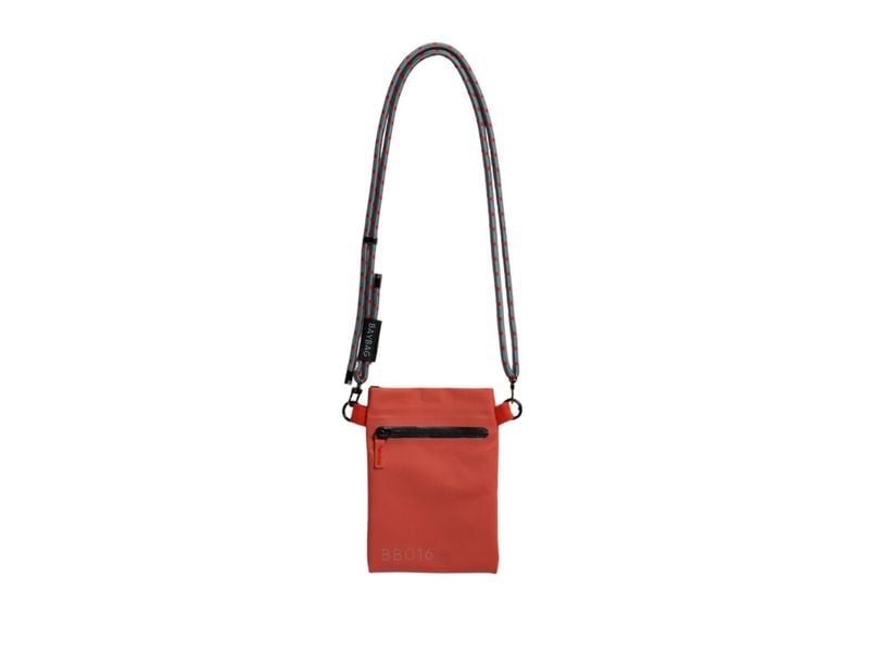 baybags | Crossbody Water resistant pouch | DARK RED