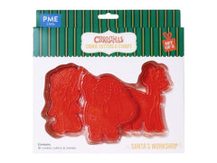 PME | Ausstechformen Set Santa Workshop | 3-teilig