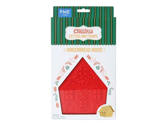 PME | Ausstechformen Set Lebkuchenhaus | 3-teilig