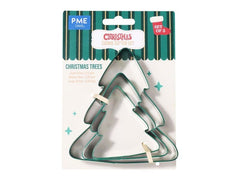 PME | Ausstechformen Set Weihnachtsbäume | 3-teilig