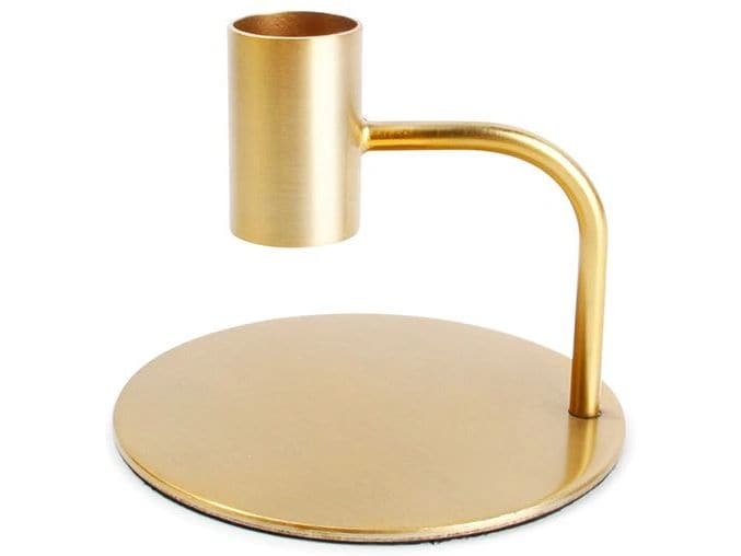 S | P Collection | SP Collection Kerzenhalter Pillar | 10 x 8 cm, Gold