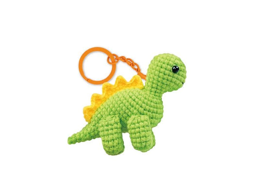 AVENIR | Häkelset Stegosaurus | Schlüsselanhänger