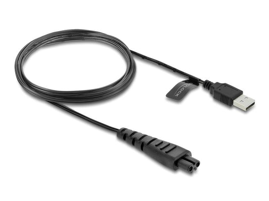 Delock | Ladekabel / Ladeadapter für | USB, 5 V, 1.2 m, schwarz