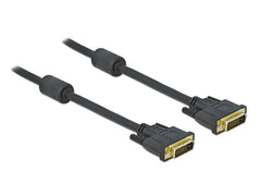 Delock | DVI 24+1 | 5 m, schwarz