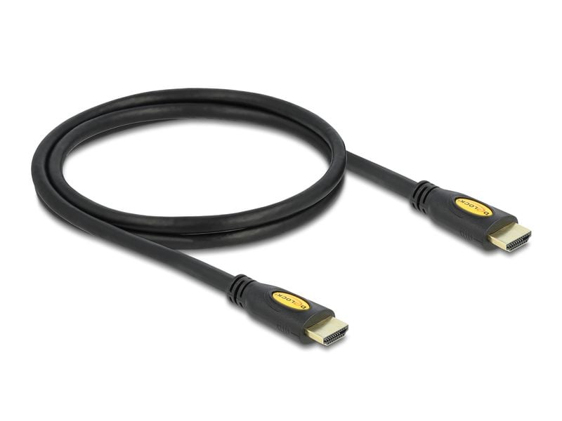 Delock | HDMI | High Speed, Ethernet, 4K, 1.0 m
