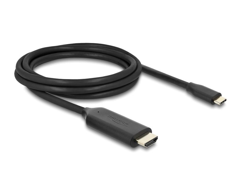 Delock | USB Type-C zu HDMI Kabel | DP Alt Mode, 8K 60 Hz, HDR Funktion, 2 m
