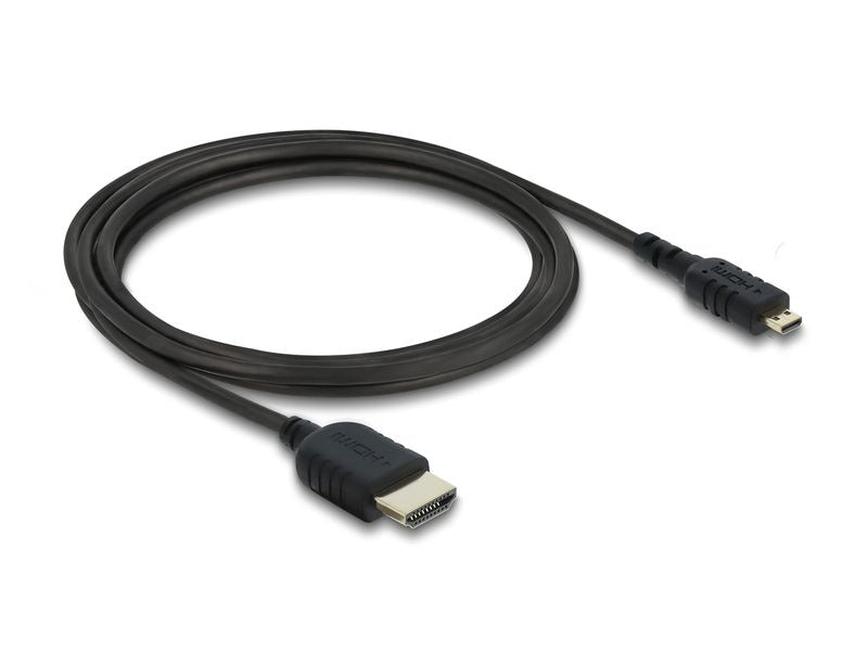 Delock | HDMI zu Micro HDMI Kabel | Koaxial, High Speed, 8K, 60 Hz, 2 m