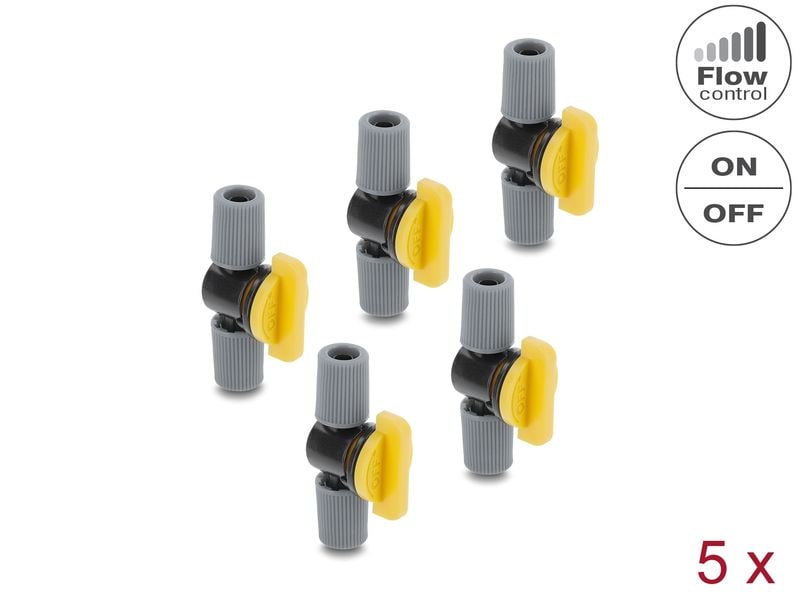 Delock | Durchflussregler | 5 Stück
