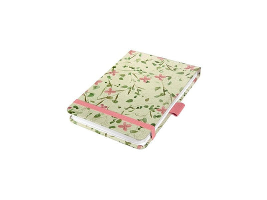 Jolie | Notizblock Bloom Rose | A6+, punktkariert, 158 Seiten, 100g, FSC