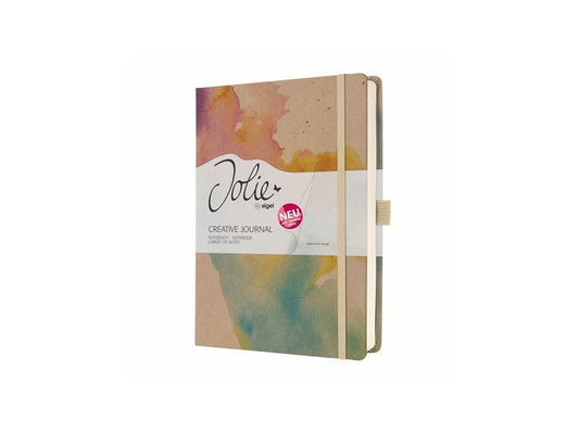 Jolie | Notizbuch Watercolour Dreams | A5+, blanko, 200 Seiten, 120g, FSC