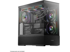 LC-Power | Midi Tower LC-812B-ON | 2x 2,5 + 2x 3,5 , Schwarz