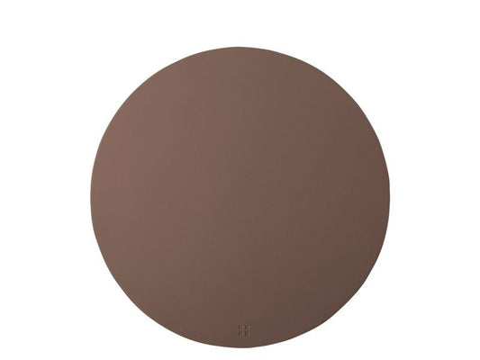 Lunasol | Elements Ambiente Tischset rund | Altrosa PVC