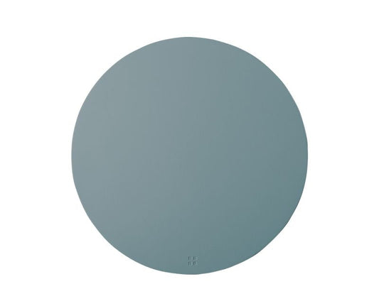 Lunasol | Elements Ambiente Tischset rund | Hellblau PVC