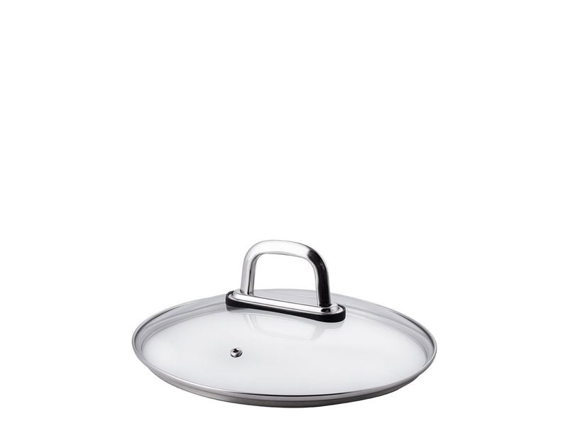Lunasol | Saturn Glasdeckel 24cm | Silbergrau