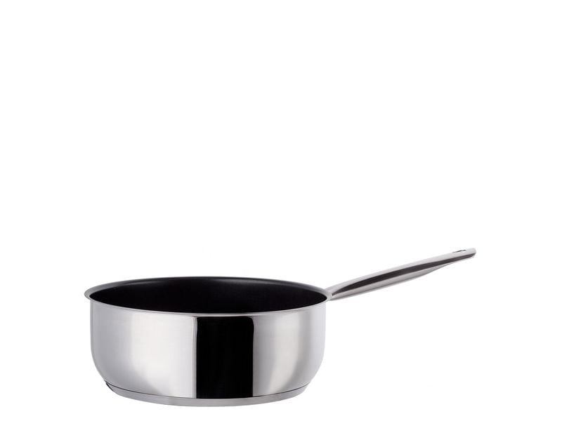 Lunasol | Saturn Sauteuse / Wok 24cm | Silbergrau