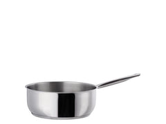 Lunasol | Saturn Sauteuse/Wok 24cm | Silbergrau
