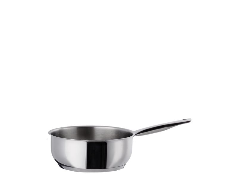 Lunasol | Saturn Sauteuse 18cm | Silbergrau