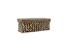 House Doctor | Aufbewahrungsbox Dollie | Seegras, Eisen, 32.5x13x11.5 cm