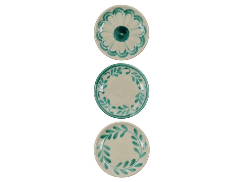 House Doctor | Teller Diva, 3er Set | Steingut, 1.5x13 cm (HxD)