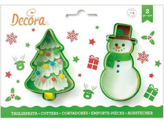 Decora | Ausstechform Schnemann&Tannenbaum | 2-teilig