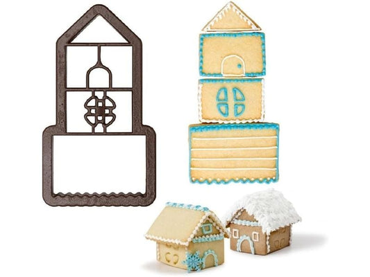 Decora | Ausstechformen Mini Lebkuchenhaus | 3D
