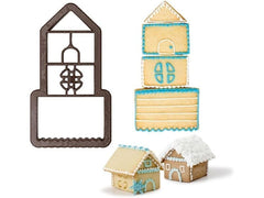 Decora | Ausstechformen Mini Lebkuchenhaus | 3D