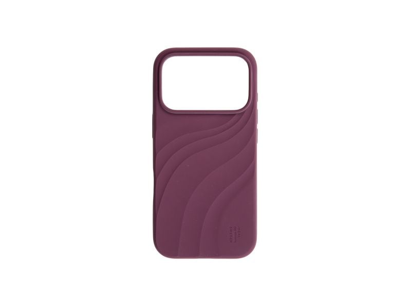 Ideal of Sweden | IDOS Swirl Silicone Case MagSafe | IP 17e/16e/15/14/13, Velvet Plum