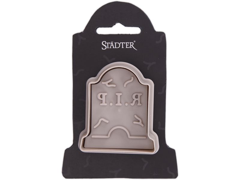 Städter | Präge-Ausstecher Grabstein | Polypropylen, 6 cm