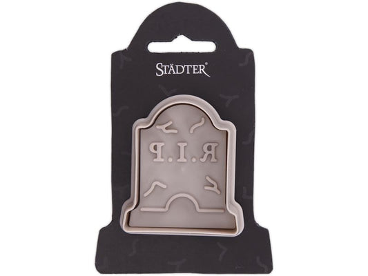 Städter | Präge-Ausstecher Grabstein | Polypropylen, 6 cm