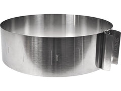Städter | Tortenring mit Griff | 9 cm/ø 15-30 cm verstellbar