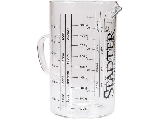Städter | Messbecher 1000 ml | Borosilikatglas
