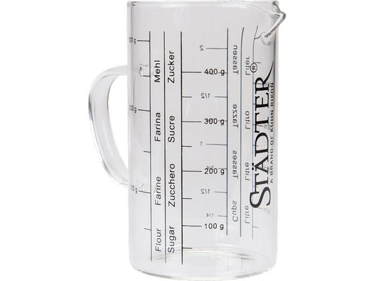 Städter | Messbecher 500 ml | Borosilikatglas