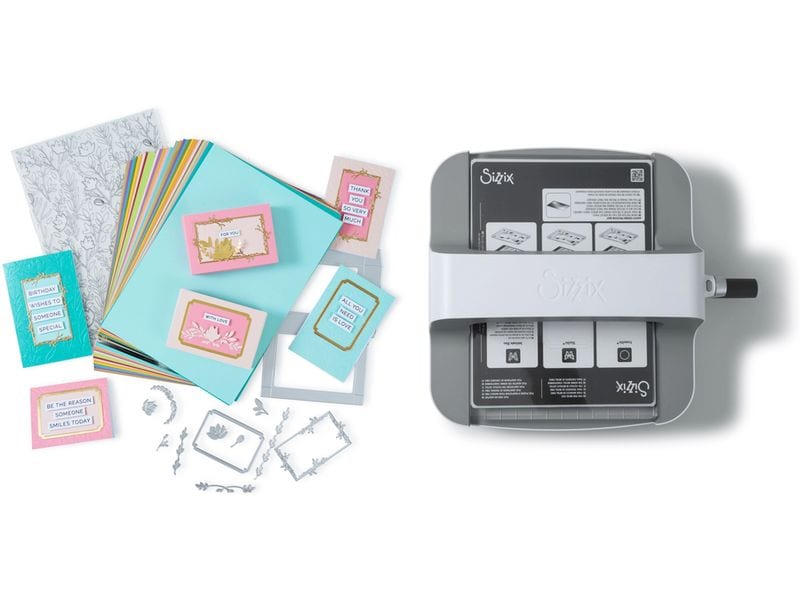 Sizzix | Stanz- und Prägegerät Big Shot PLUS | Starter Kit 3