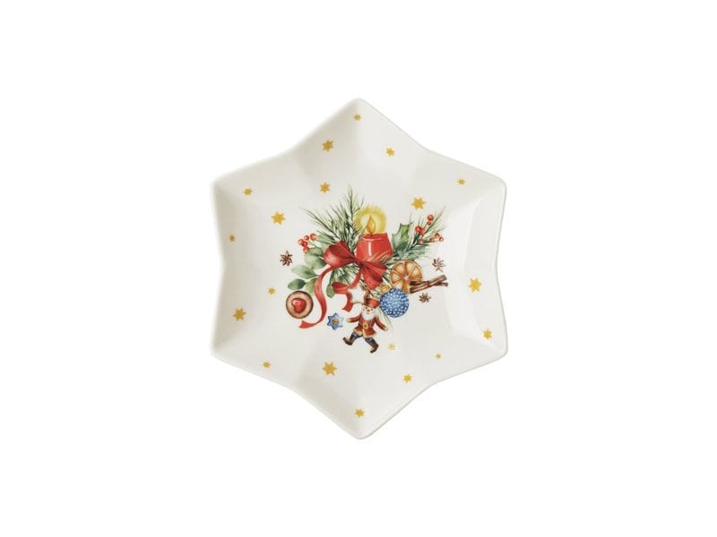 Hutschenreuther | Weihnachtslieder Schale | Sternschale 24cm