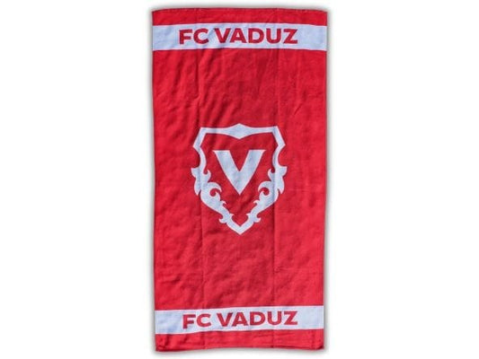 FC Vaduz | Badetuch | Farbe: Rot-Weiss