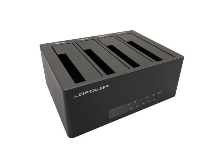 LC-Power | LC-DOCK-U3-4B-V2 | USB 3.2 Gen. 1x1
