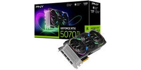 PNY | ARGB OC TF RTX5070TI 16GB, GDDR7 | GeForce RTX5070TI, 3x DP, 1x HDMI