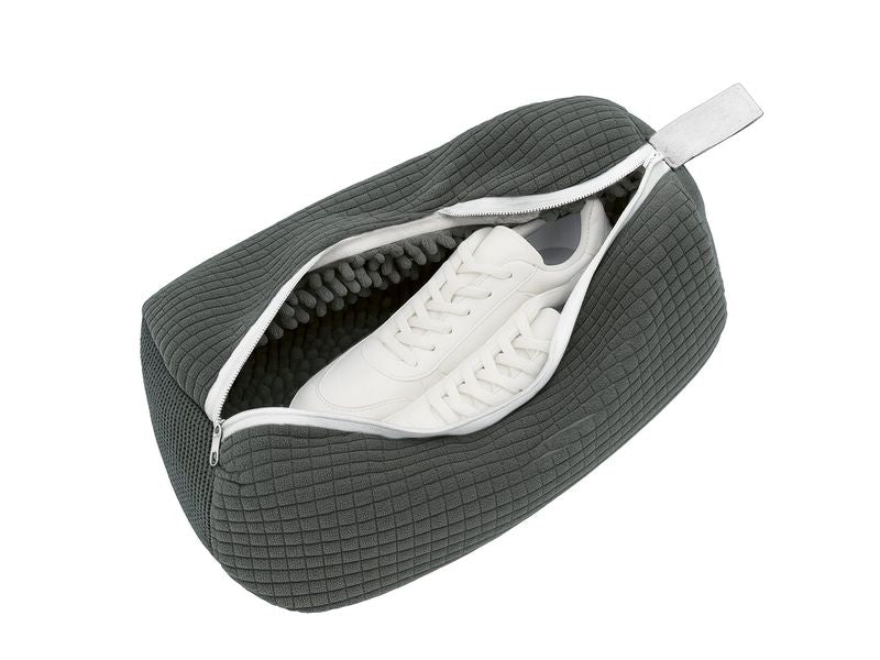 CLEANmaxx | Schuhwaschbeutel 39cm grau | Waschbeutel