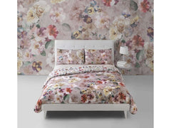 Mirabello | Kissenbezug Bloom | 65x65 cm, Satin, 100% CO