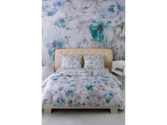 Mirabello | Kissenbezug Fleurs | 65x65 cm, Satin, 100% CO
