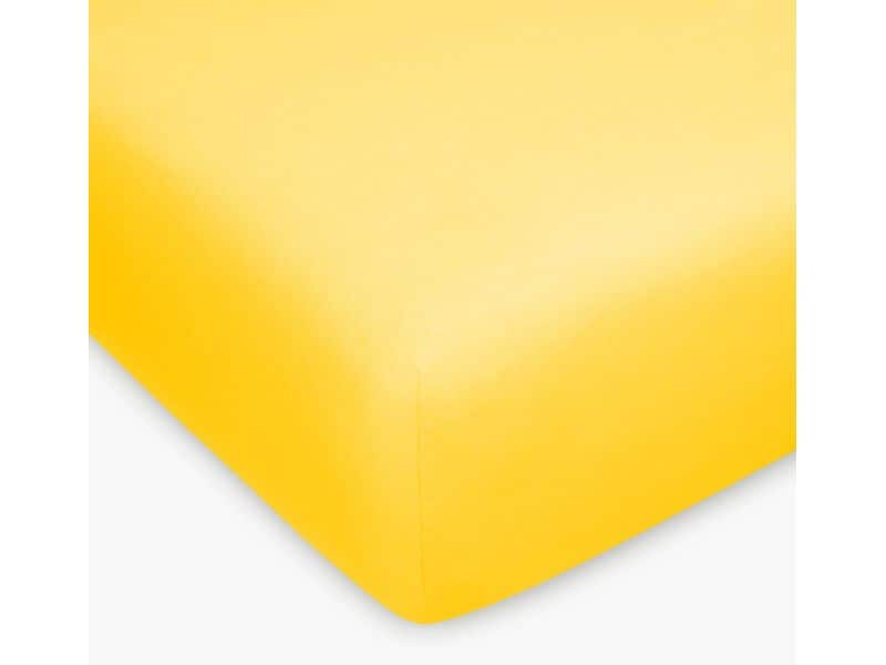 Home Fashion | H.F. Fixleintuch Jersey,Sonne | 90-100x200 cm, 100% Baumwolle