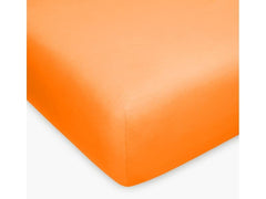 Home Fashion | H.F. Fixleintuch Jersey,Orange | 140-160x200 cm