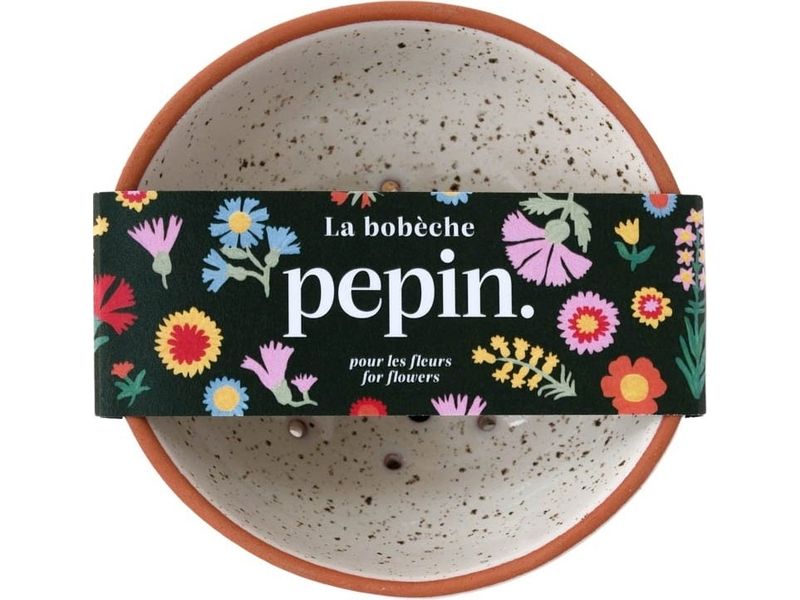 pepin | Vase Waben Weiss | Keramik
